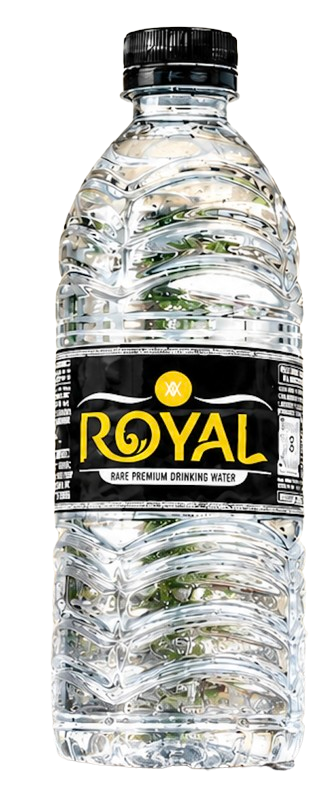 Royal Water 500ml packaged drinking water bottle