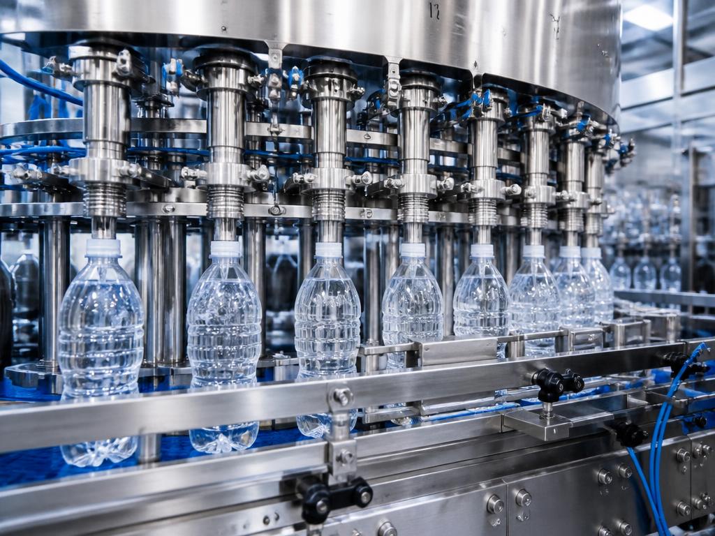 Royal Water bottling stage